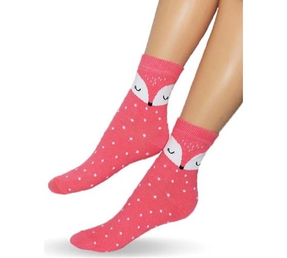 Женские носки TOUCH коралловые, р.23-25 1932 коралл