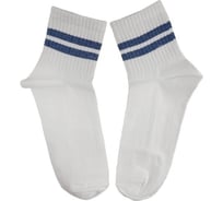 Женские носки TOUCH р.23-25, белый с джинсовыми полосками 2132 бел. с дж.