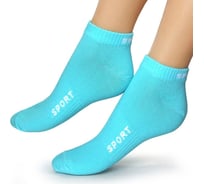 Женские носки TOUCH голубой, размер 23-25 367 гол.