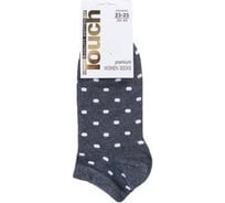 Женские носки TOUCH, р. 23-25, джинс/светло-серый 357 дж./св. сер.