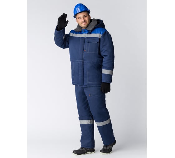 Зимний костюм ФАКЕЛ Легион-Ультра СОП темно-синий/васильковый, размер 52-54, рост 182-188 87473880.010 1