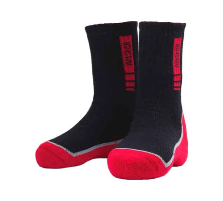 Носки Alaskan, black/red, XL, 44-47 ATWS-BLK-XL