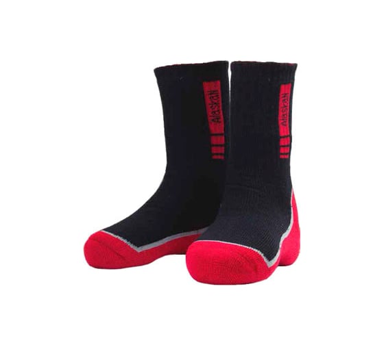 Носки Alaskan, black/red, XL, 44-47 ATWS-BLK-XL 1