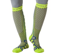 Термоноски White Owl A1-90671, размер 39-42, серый с желтым W112839