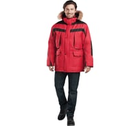 Утепленная куртка ГК Спецобъединение ДИКСОН красный-чёрный, размер 112-116, рост 170-176 Кур 665/112/170