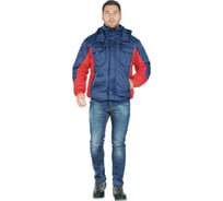 Утепленная куртка ГК Спецобъединение ФРИСТАЙЛ темно-синий-красный, размер 104-108, рост 170-176 Кур 659/104/170