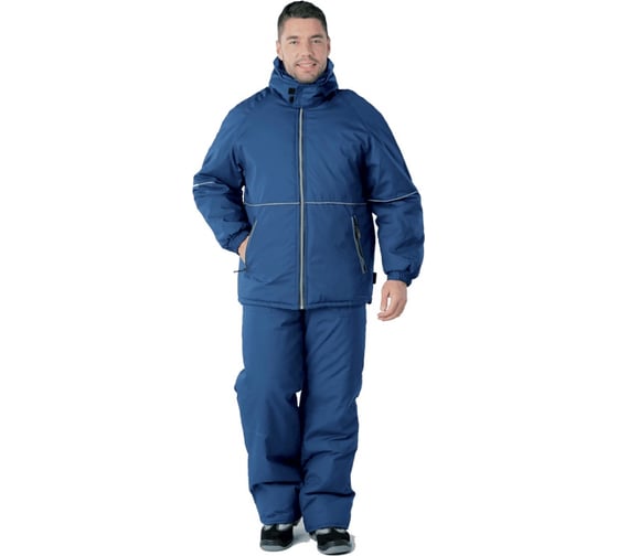 Утепленная куртка ГК Спецобъединение ПИЛОТ темно-синий, размер 88-92, рост 182-188 Кур 614/88/182 1