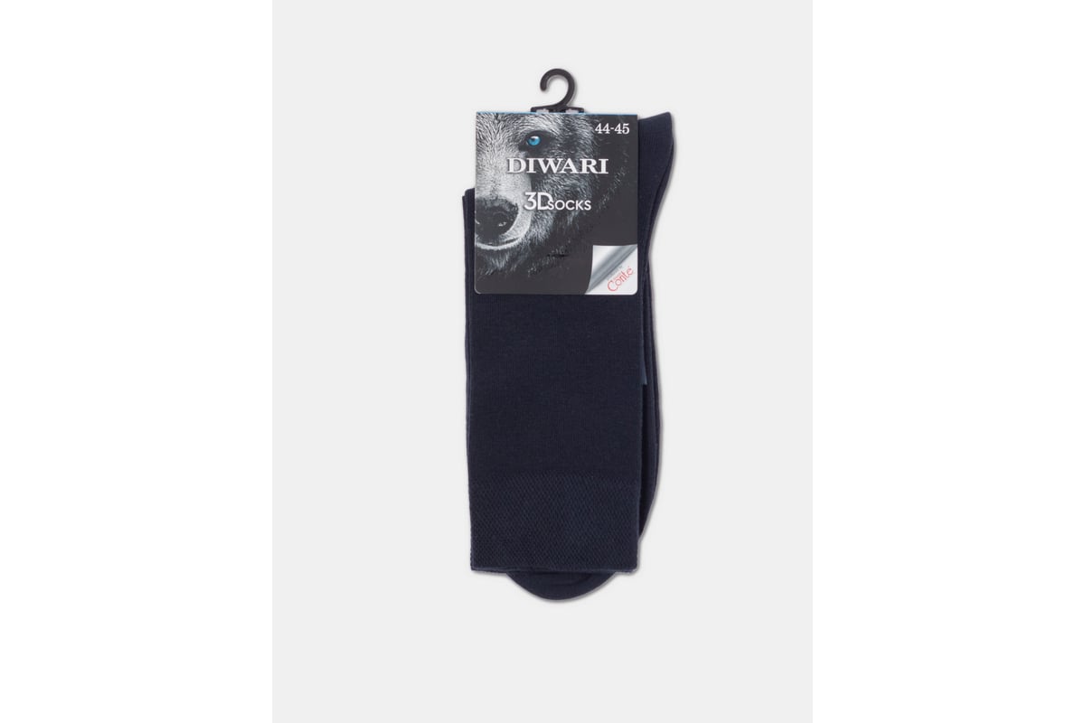 Носки мужские DIWARI 3D SOCKS 23С-121СП рис.000 р.44-45 темно-синий  1001332490050027000