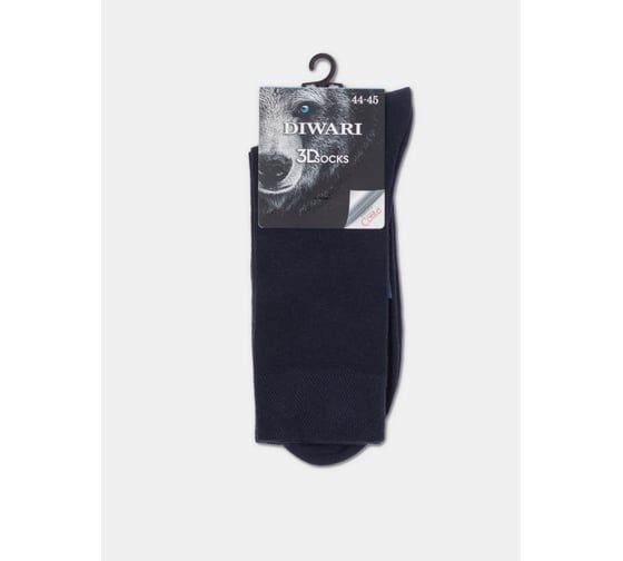Носки мужские DIWARI 3D SOCKS 23С-121СП рис.000 р.44-45 темно-синий 1001332490050027000