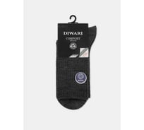 Носки мужские DIWARI COMFORT Шерсть 22С-128СП рис.182 р.44-45 темно-серый 1001332390050017182