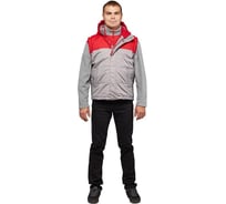 Жилет утепленный ООО Комус серый/красный, р.44/170-176 1187712