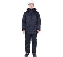 Утепленная куртка ГК Спецобъединение ЗАЩИТА черная Кур 412/112/194