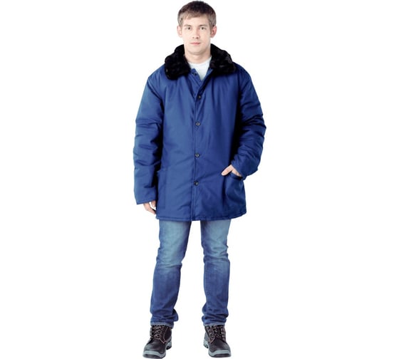 Утепленная куртка ГК Спецобъединение ВАТНАЯ синий Кур 303/120/170 1
