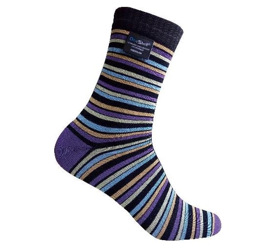 Водонепроницаемые носки DexShell Ultra Flex, S/36-38, DS653STRIPES 1