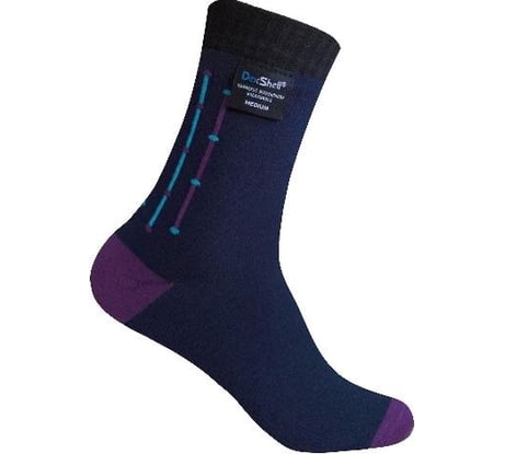 Водонепроницаемые носки DexShell Ultra Flex Navy, L/43-46, DS653NVYJACL