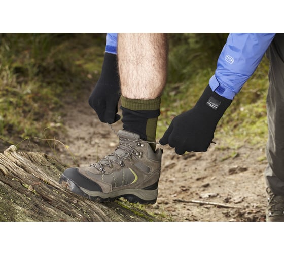 Водонепроницаемые носки DexShell Trekking Green, XL/47-49, DS636XL