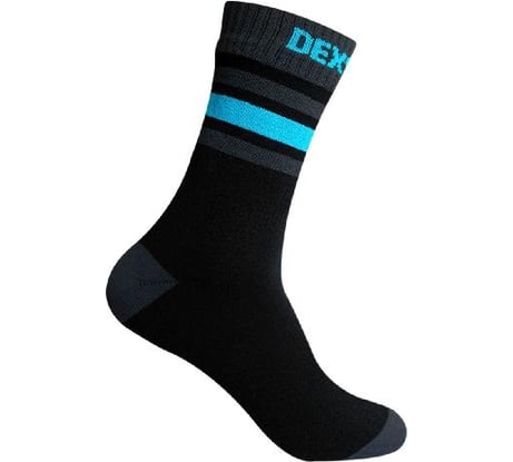 Водонепроницаемые носки DexShell Ultra Dri Sports Socks, M/39-42, с голубой полосой DS625W-ABM