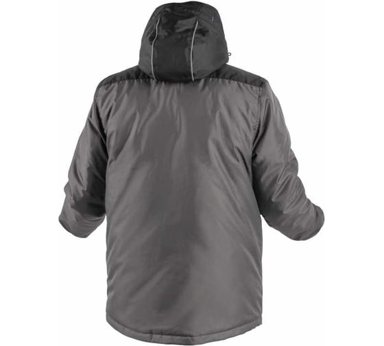 Kуртка утепленная HOEGERT TECHNIK REN графитовая, 3XL (58) HT5K241-3XL