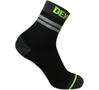 Водонепроницаемые носки DexShell Pro visibility Cycling, L/43-46, серая полоска DS648GRYL
