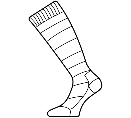 Носки Lasting TWP 686, wool+polypropylene, черный с серым рисунком, размер S TWP686-S