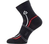 Носки Lasting TRZ 900, cotton+polypropylene, черный, размер S TRZ900S