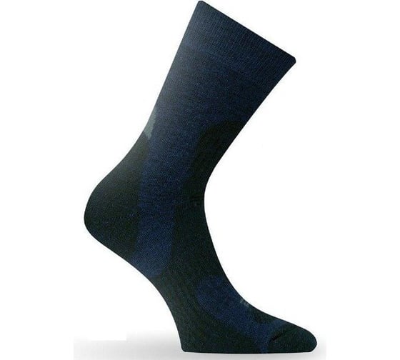 Носки Lasting TRP 698, wool+polyamide, зеленый с черными вставками, размер L TRP698-L
