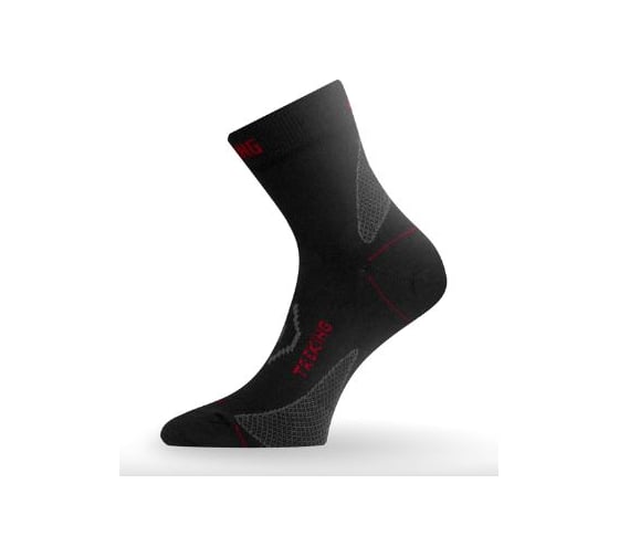 Носки Lasting TNW 983, wool+nylon, черный с серыми вставками, размер L TNW983-L 1