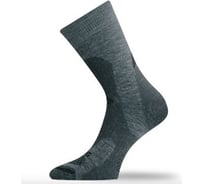 Носки Lasting TRP 889, wool+polyamide, серый с темными вставками, размер XL TRP889-XL