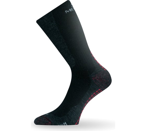 Носки Lasting WSM 900, wool+polypropylene, черный, размер L WSM900-L 1