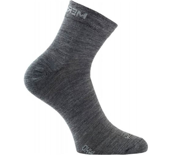 Носки Lasting WHO 800, wool+nylon, серый, размер M WHO800M