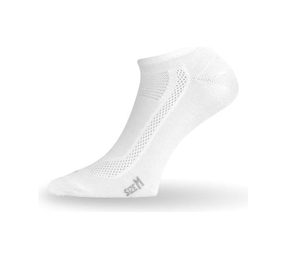 Носки Lasting ARA 2 пары 001, cotton+nylon, белый, размер L ARA2001-L