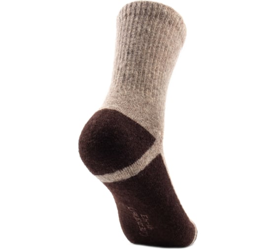 Термоноски Следопыт Organic wool socks YAK, tobacco brown, р.44-46 PF-TS-76