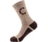 Термоноски Следопыт Organic wool socks YAK, tobacco brown, р.44-46 PF-TS-76 2