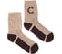 Термоноски Следопыт Organic wool socks YAK, tobacco brown, р.44-46 PF-TS-76 4