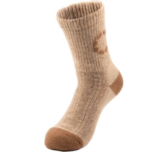 Термоноски Следопыт Organic wool socks CAMEL, soft sand, р.38-40 PF-TS-65