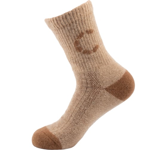 Термоноски Следопыт Organic wool socks CAMEL, soft sand, р.38-40 PF-TS-65