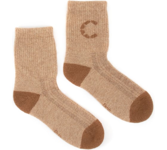 Термоноски Следопыт Organic wool socks CAMEL, soft sand, р.38-40 PF-TS-65