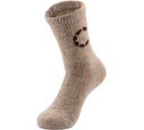 Термоноски Следопыт Organic wool socks YAK, natural brown, р.38-40  PF-TS-71