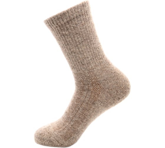 Термоноски Следопыт Organic wool socks YAK, natural brown, р.38-40  PF-TS-71