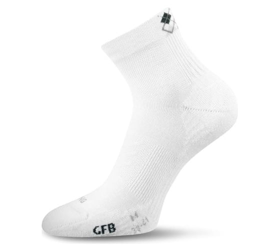 Носки Lasting GFB 001 хлопок+полипропилен, белый, размер M GFB001-M 1
