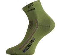 Носки Lasting WKS 689, wool+polypropylene, темно-зеленый, размер M WKS689M