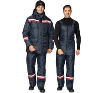 Костюм мужской утепленный Прабо " Тренд" т.синий/красный р-р 56-58/170-176 35981