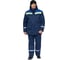 Костюм мужской утепленный Прабо " Стройка" т.синий/василёк/лимонный р-р 60-62/182-188 33665 5
