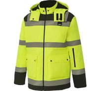 Куртка утепленная СОЮЗСПЕЦОДЕЖДА СПЕКТР лимон, черная, размер 52-54 XL 2000000259819