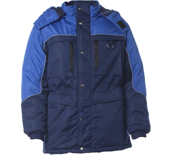 Куртка СПРУТ Вега, синий с васильковой отделкой, р. 60-62/120-124, рост 182-188, 70118 1