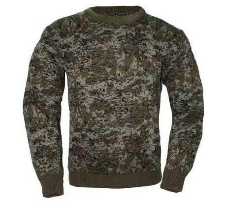 Свитер вязаный 7.62 зеленая цифра, размер 58 4610097064920