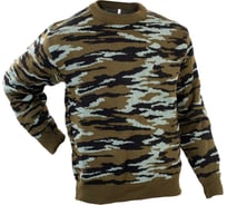 Свитер вязаный 7.62 зеленый камуфляж, размер 54 4610097064821