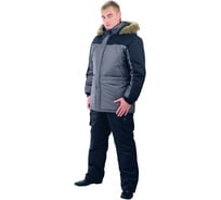 Куртка утеплённая ГК Спецобъединение СКАНДИНАВИЯ серый/чёрный, размер 96-100, рост 170-176 Кур 611/ 96/170