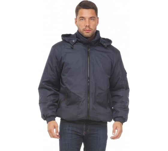 Куртка ГК Спецобъединение ШТУРВАЛ, т/синяя, демисезонная; 88-92, 170-176 Кур 701/ 88/170 1