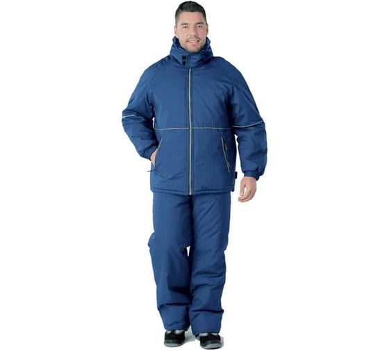 Куртка утеплённая ГК Спецобъединение ПИЛОТ темно-синий, размер 112-116, рост 182-188 Кур 614/112/182 1